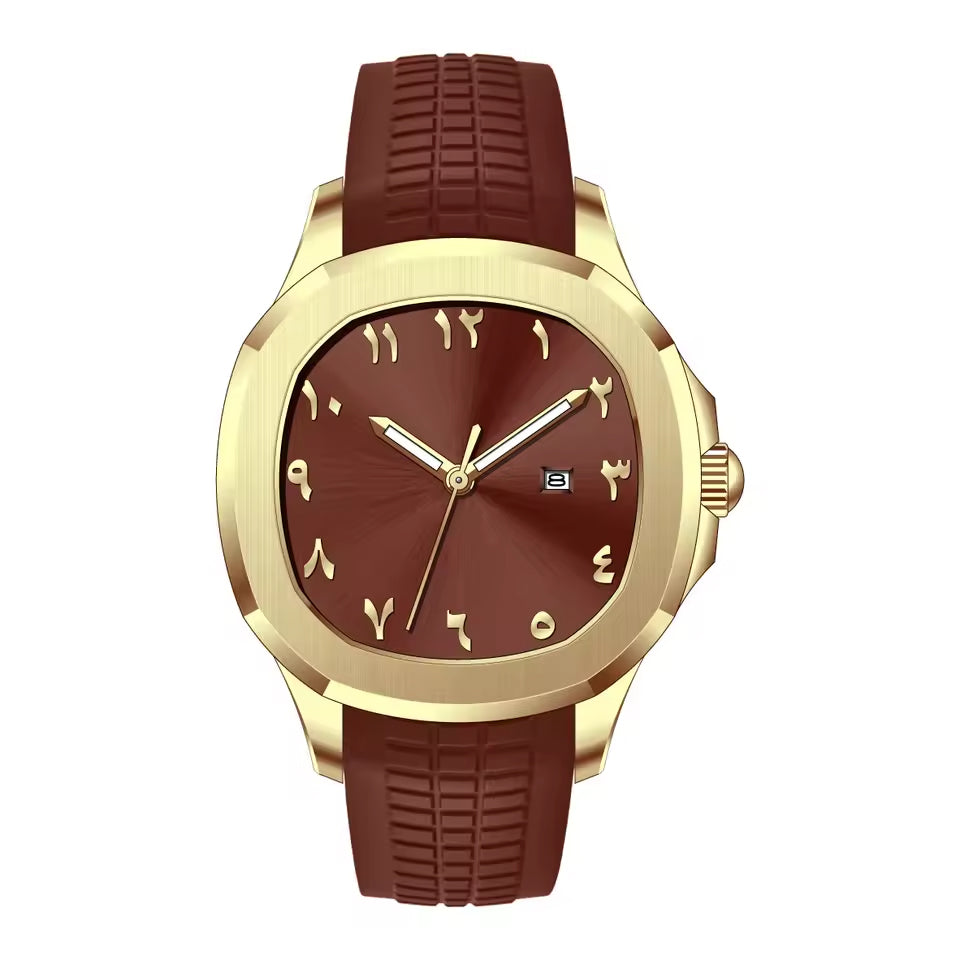Yellow Gold Pepsi Bezel Diamond Set Watch