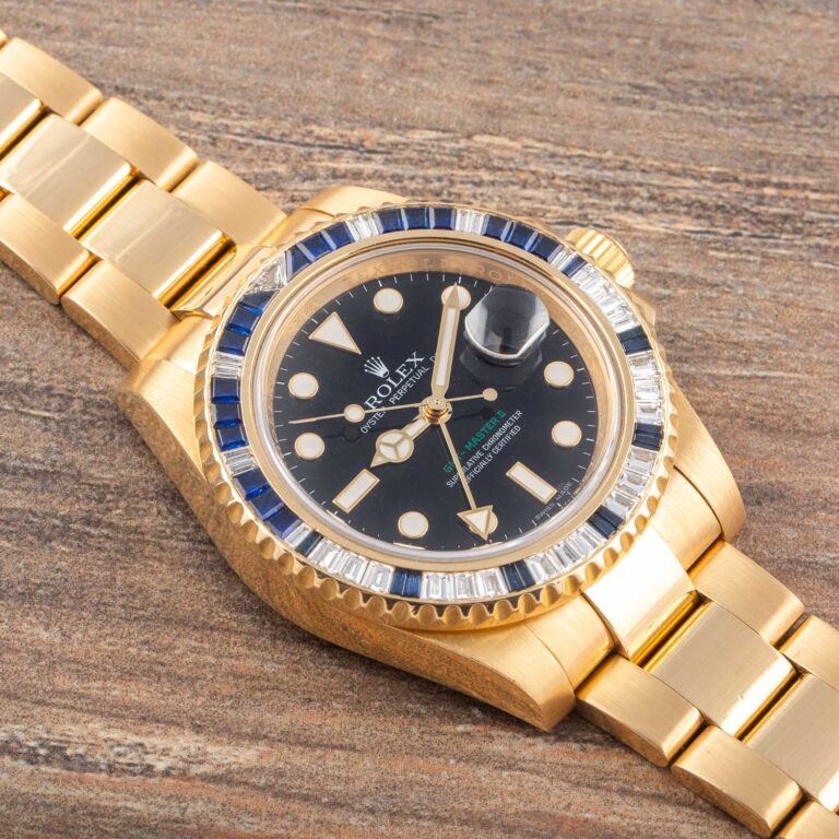 GMT-Master II 116758SA Yellow Gold Oyster Bracelet 40mm