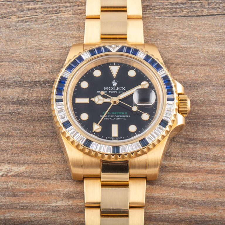GMT-Master II 116758SA Yellow Gold Oyster Bracelet 40mm
