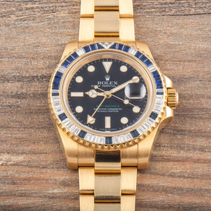 GMT-Master II 116758SA Yellow Gold Oyster Bracelet 40mm