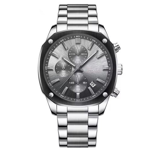 White Gold Black and White Mother of Pearl Diamond Dial & Bezel