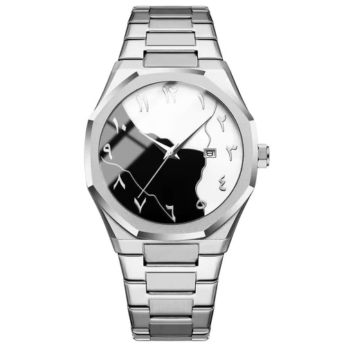 Ceramic Bezel Steel Mens Watch