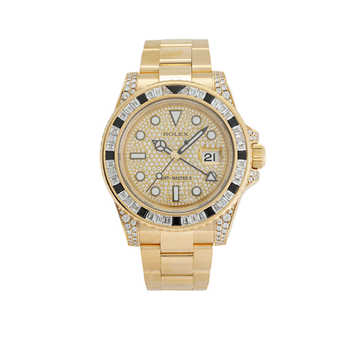 Rolex GMT-Master II 116758SA Automatic Yellow gold Good