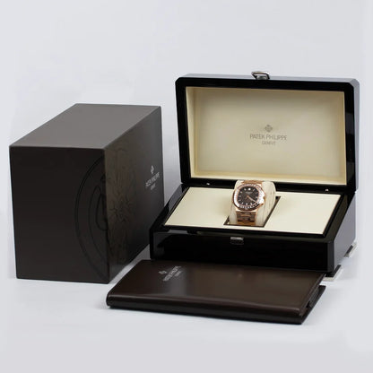Patek Philippe Nautilus Rose Gold Diamond Bezel 5723/1R-010