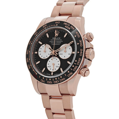 Rolex Daytona 40mm Le Mans Rose Gold Bright Black Dial (2025) 126525LN