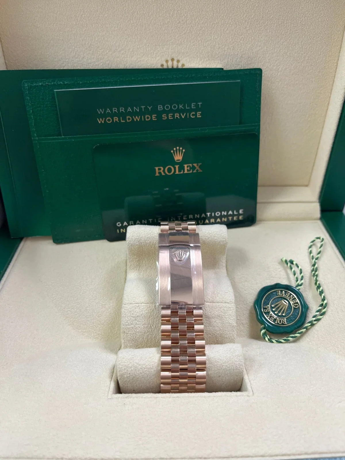 Rolex Sky-Dweller 42mm Blue Dial Rose Gold Jubilee Bracelet 336935