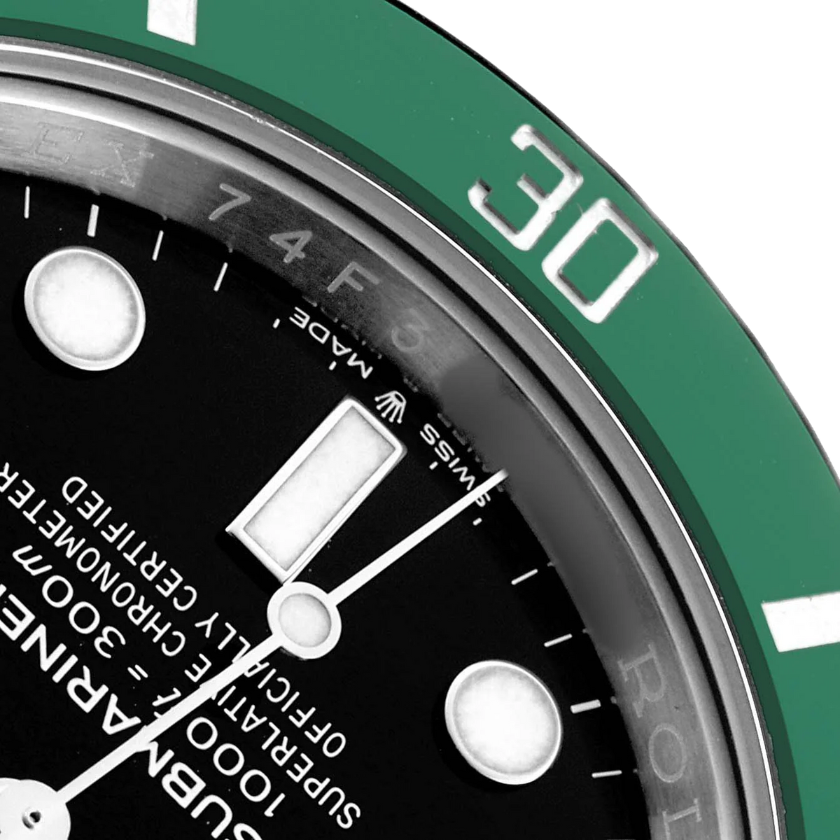 Submariner 41mm Starbucks Steel Green Bezel Mens Watch 126610LV